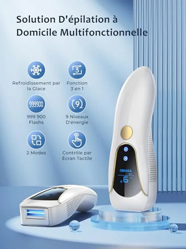 Épilateur Lumière Pulsée Deplite FZ-100 - Photo principale du produit, test et avis détaillé