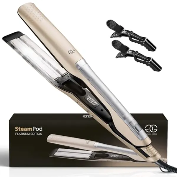 Lisseur Vapeur Champagne Golden Goods - Photo principale du produit, test et avis détaillé